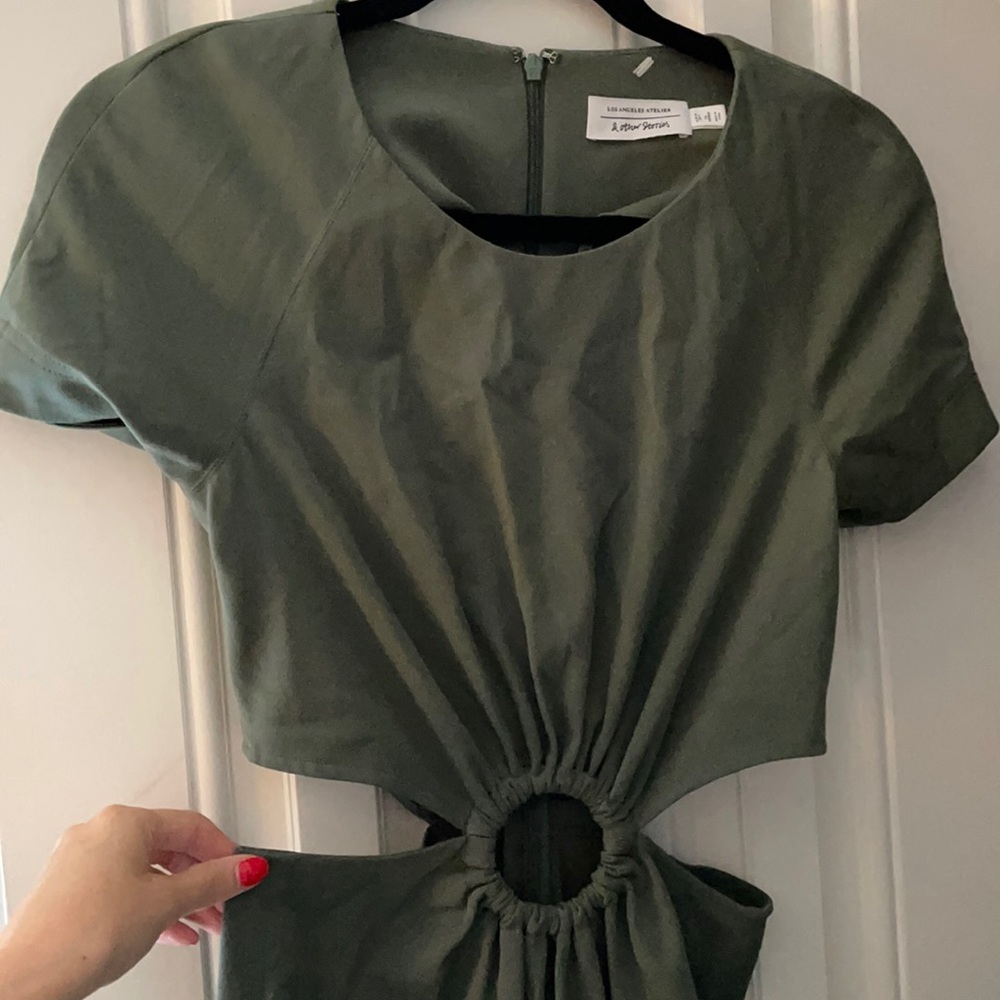 & Other Stories cut out circle dress US 4